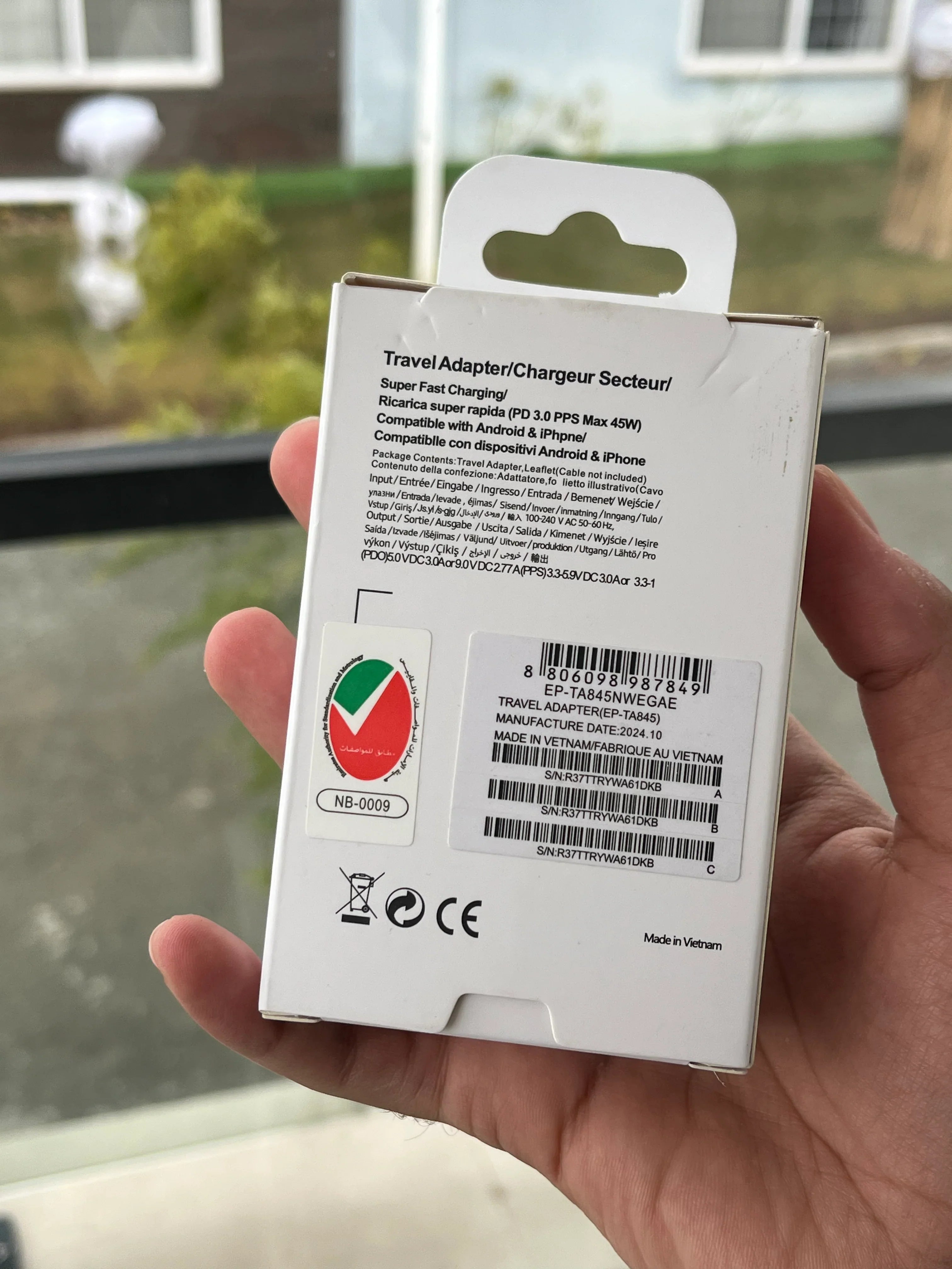 Samsung 45W Fast Charging Adapter | Super Fast Charge